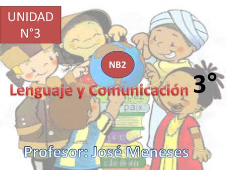 Lenguaje y Comunicación Profesor: José Meneses