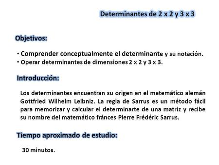 Tiempo aproximado de estudio: