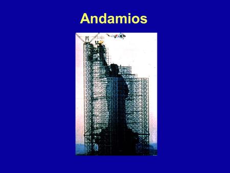 Andamios 1926 Subpart L - Scaffolding