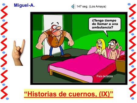 “Historias de cuernos, (IX)”
