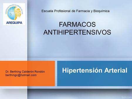 Hipertensión Arterial