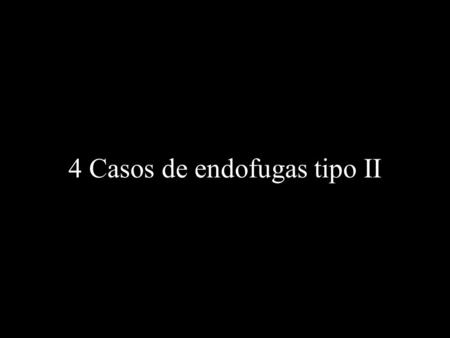 4 Casos de endofugas tipo II. Varón, 75 años, AAA 6 cm. TC previo al alta. Fuga proveniente de arteria lumbar derecha. Caso 1 Burbuja anterior debida.