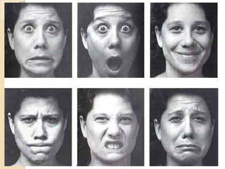 Menú de hoy Entrada: Preguntas sobre las emociones