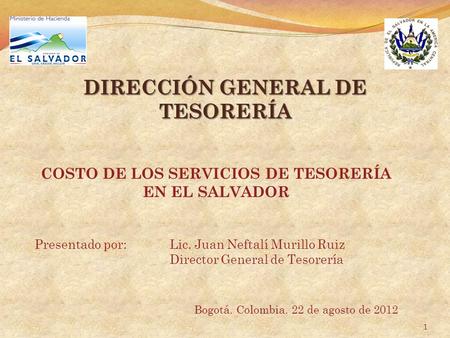 DIRECCIÓN GENERAL DE TESORERÍA