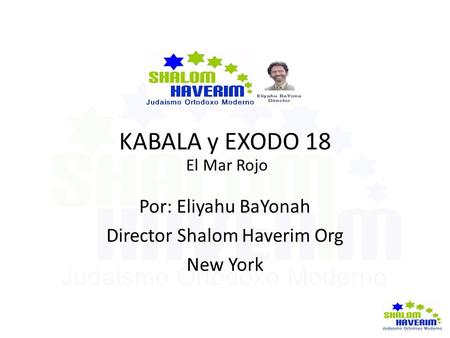 Director Shalom Haverim Org