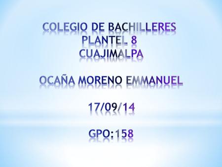 COLEGIO DE BACHILLERES