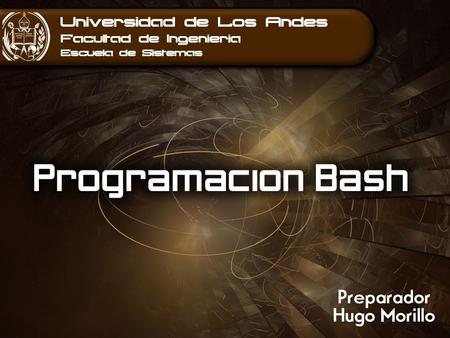 Es un shell de Unix (intérprete de órdenes de Unix) escrito para el proyecto GNU. Su nombre es un acrónimo de bourne-again shell (otro shell bourne) —