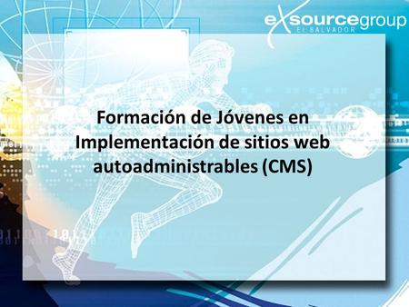 Formación de Jóvenes en Implementación de sitios web autoadministrables (CMS)