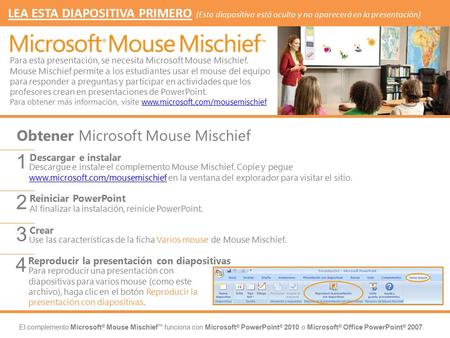 Obtener Microsoft Mouse Mischief