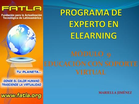 MÓDULO 9 EDUCACIÓN CON SOPORTE VIRTUAL MARIELLA JIMÉNEZ.