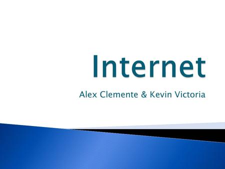 Alex Clemente & Kevin Victoria.  Es el conjunto de dispositivos y servicios que, distribuidos por todo el mundo, permanecen conectados entre sí a través.