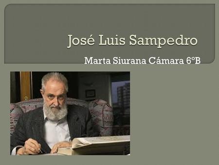 Marta Siurana Cámara 6ºB