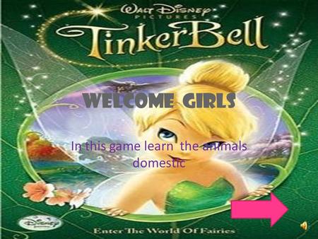 Welcome girls In this game learn the animals domestic.