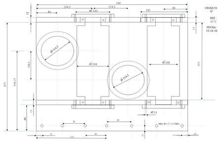 ,3 124,3 85 CROQUIS Nº O REF.: 1572 FECHA :