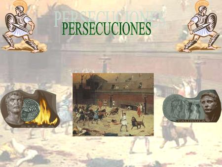 La primera persecución comienza con la acusación oficial hecha a los cristianos de ser los autores de un crimen horrendo: el incendio de Roma, que contribuyó.