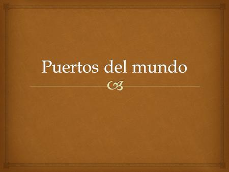  ESTADOS UNIDOS Baltimore Boston Charleston Coprpus Chisrti Houston Jacksonville Long Beach Los Angeles Miami N. York & N. Jersey Port Authority Maher.