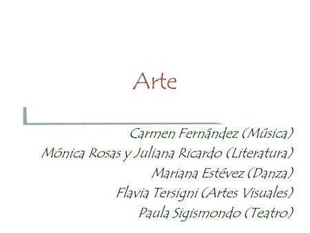 Arte Carmen Fernández (Música)