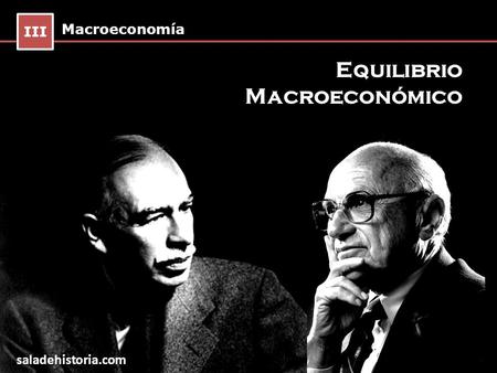 Equilibrio Macroeconómico
