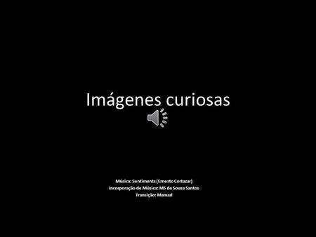 Imágenes curiosas Música: Sentiments (Ernesto Cortazar)