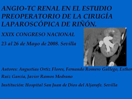 XXIX CONGRESO NACIONAL 23 al 26 de Mayo de Sevilla