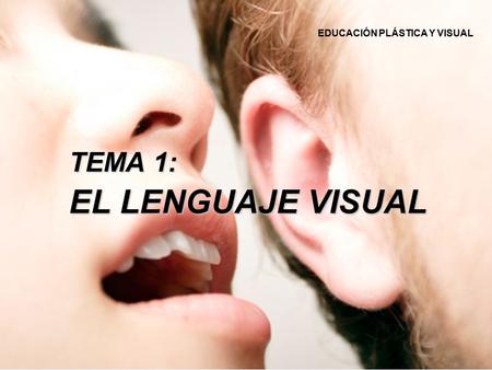 EDUCACIÓN PLÁSTICA Y VISUAL