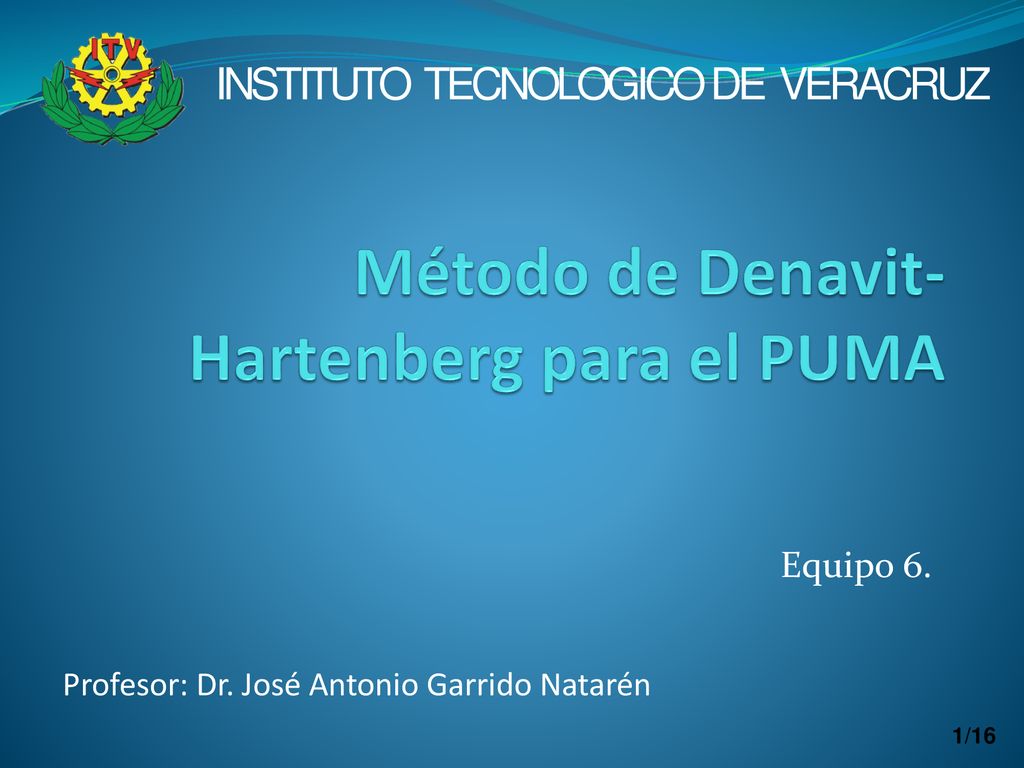 Método de Denavit-Hartenberg para el PUMA - ppt descargar