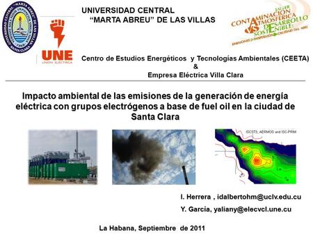 “MARTA ABREU” DE LAS VILLAS Empresa Eléctrica Villa Clara