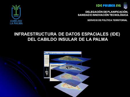 INFRAESTRUCTURA DE DATOS ESPACIALES (IDE)