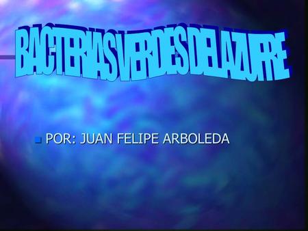 n POR: JUAN FELIPE ARBOLEDA 6/2/2015. Muy diversas morfologicamente, incluyendo bacilos no mótiles, espirilas y esferas (Bact. Verdes del azufre) y formas.