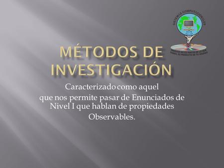 Métodos de investigación