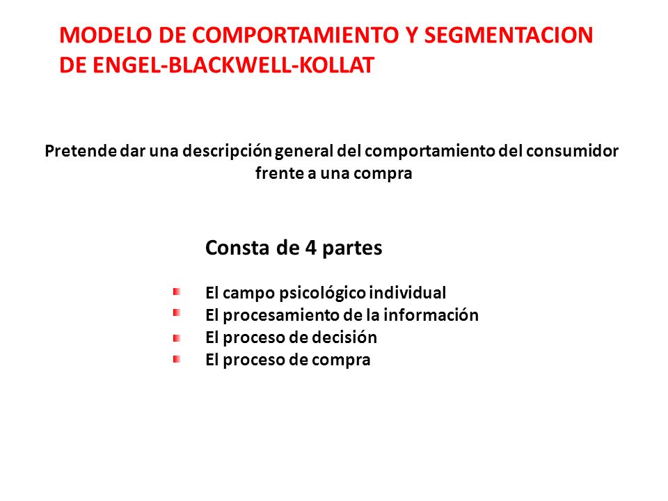 Pretende dar una descripción general del comportamiento del consumidor -  ppt descargar