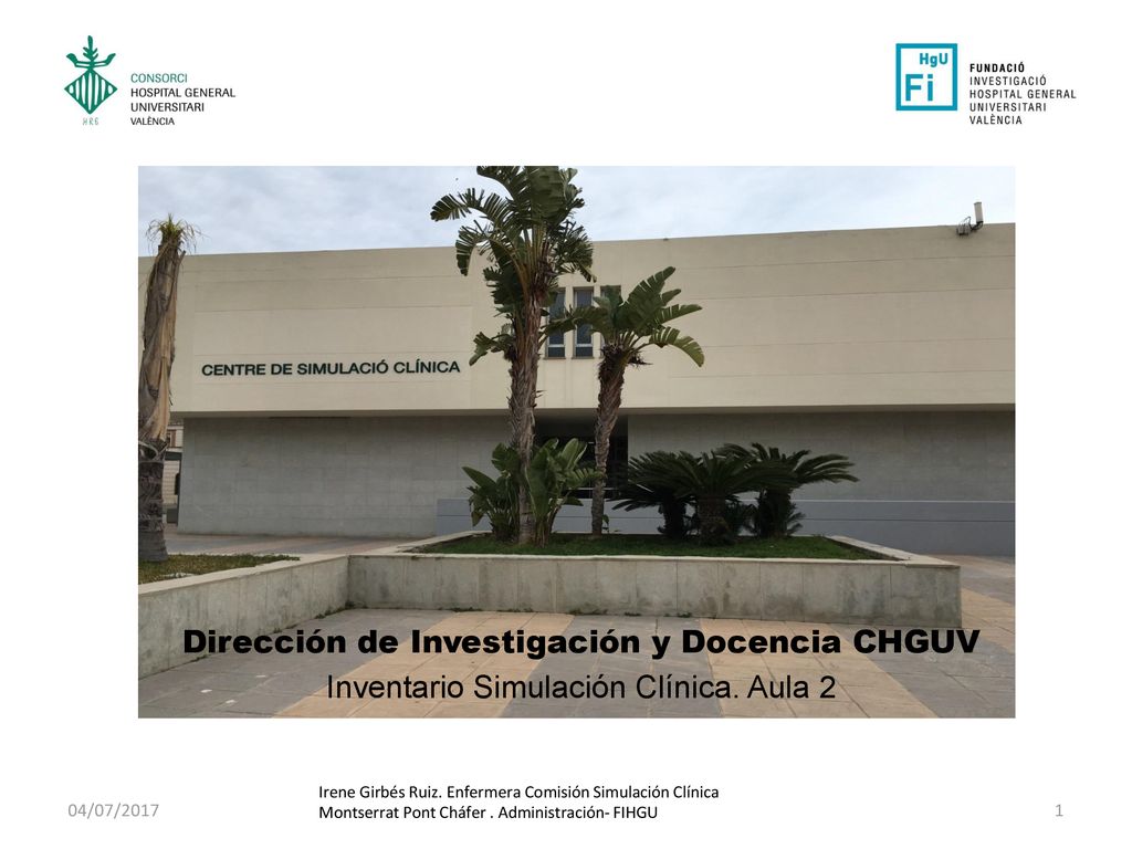 Dirección de Investigación y Docencia CHGUV - ppt descargar