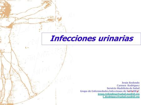 Infecciones urinarias