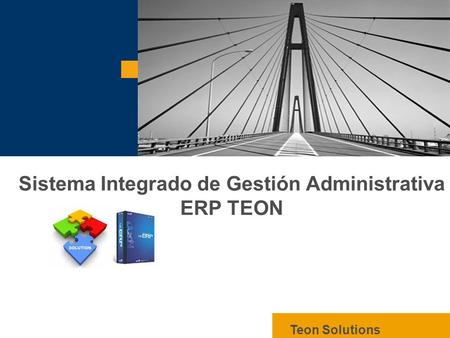 Sistema Integrado de Gestión Administrativa ERP TEON