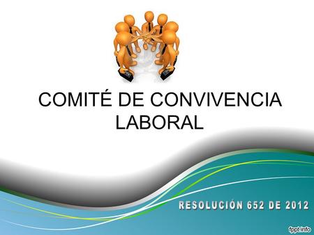 COMITÉ DE CONVIVENCIA LABORAL