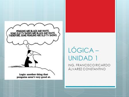 ING. FRANCISCO RICARDO ÁLVAREZ CONSTANTINO