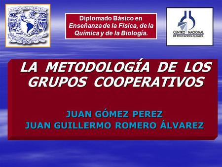 LA METODOLOGÍA DE LOS GRUPOS COOPERATIVOS