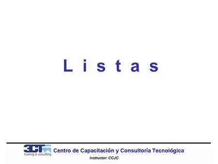 L i s t a s. Listas. HTML proporciona una etiqueta que permite generar en los documentos Web un listado, al cual se permite configurar una numeración.