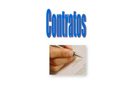 Contratos.