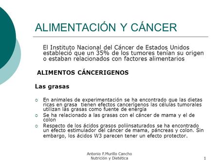 Antonio F.Murillo Cancho Nutrición y Dietética