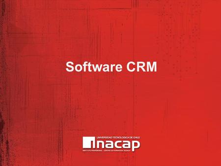Software CRM.