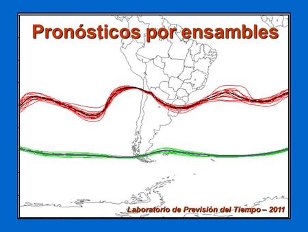 Pronósticos por ensambles