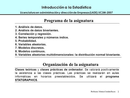 Introducción a la Estadística
