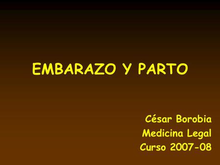 César Borobia Medicina Legal Curso