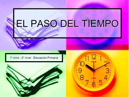 1º ciclo - 2º nivel . Educación Primaria