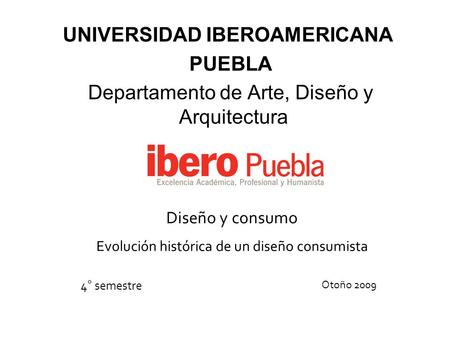 UNIVERSIDAD IBEROAMERICANA PUEBLA