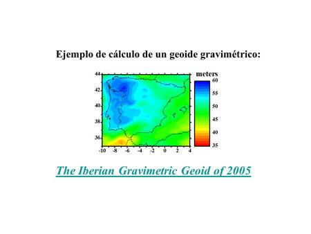 The Iberian Gravimetric Geoid of 2005