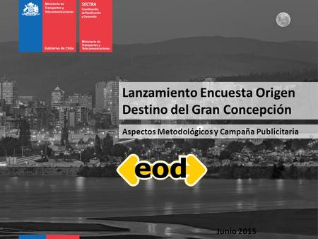 Lanzamiento Encuesta Origen Destino del Gran Concepción