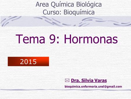 Area Química Biológica