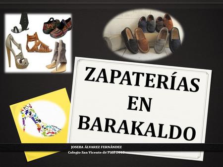 ZAPATERÍAS EN BARAKALDO